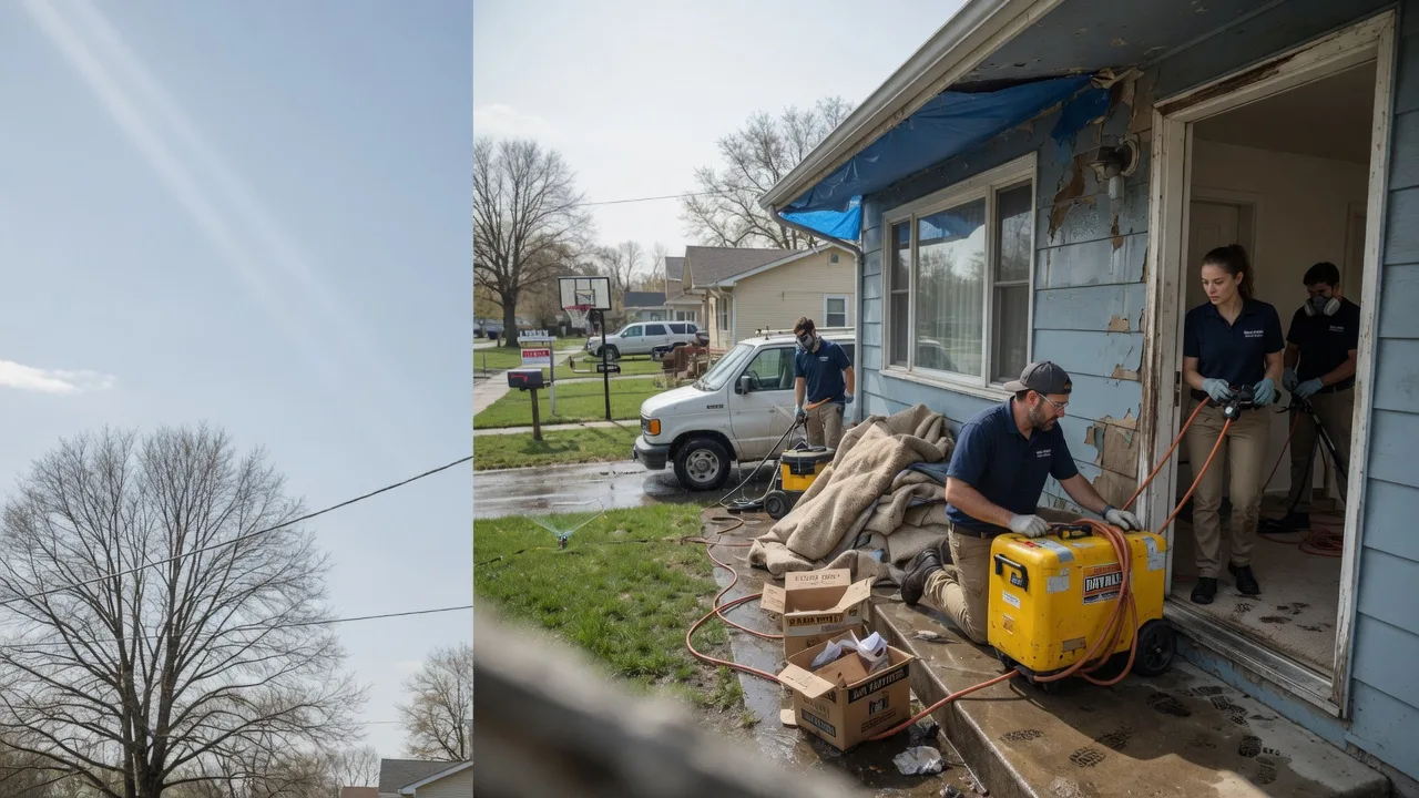 Basement Flood Cleanup in South Sioux City, NE near me